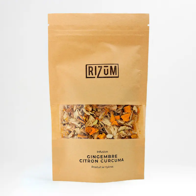 Infusion Gingembre Curcuma Citron