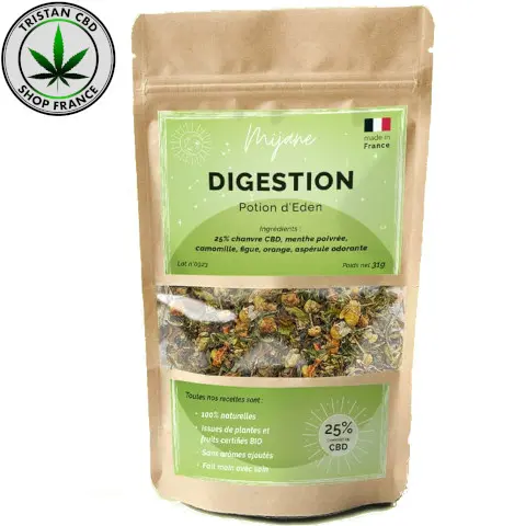 Infusions CBD 25% MIJANE - DIGESTION