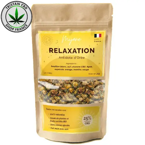 Infusions CBD 25% MIJANE - RELAXATION