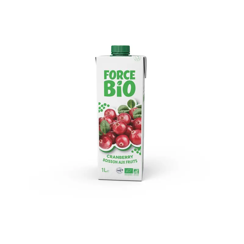 Jus de Cranberry Bio FORCE BIO