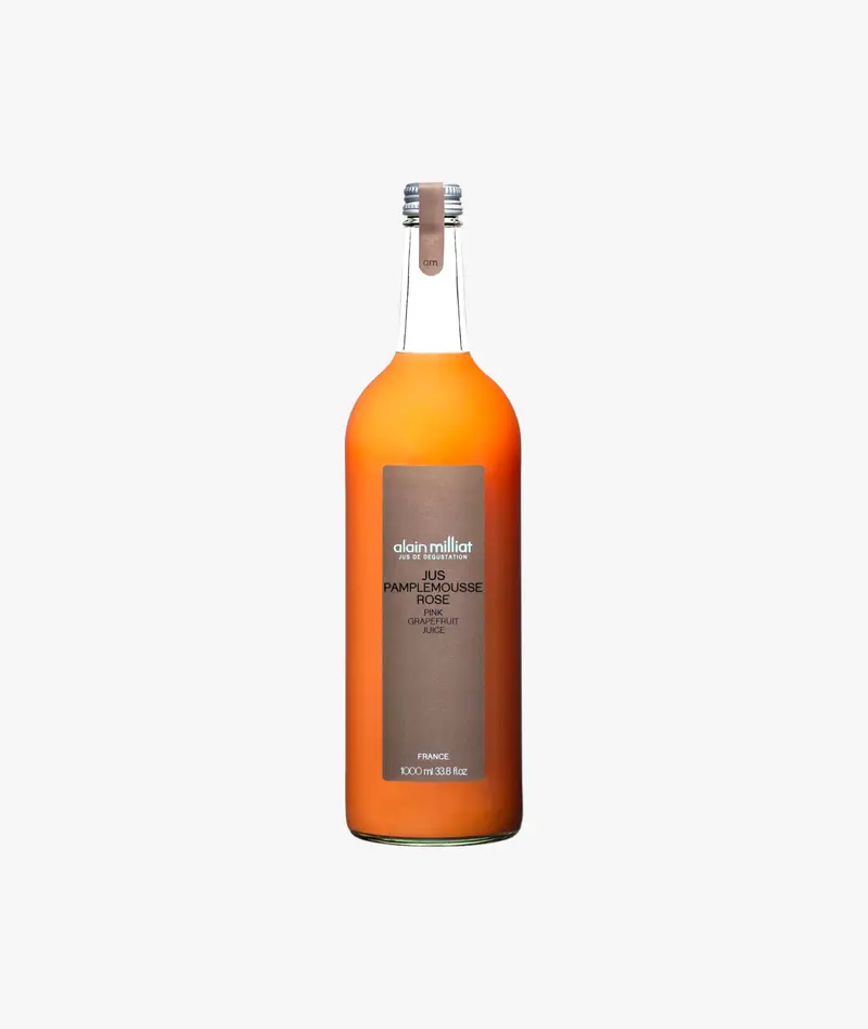 Jus de pamplemousse rose