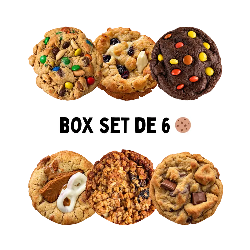 Le Box Set de 6 BIG 🍪