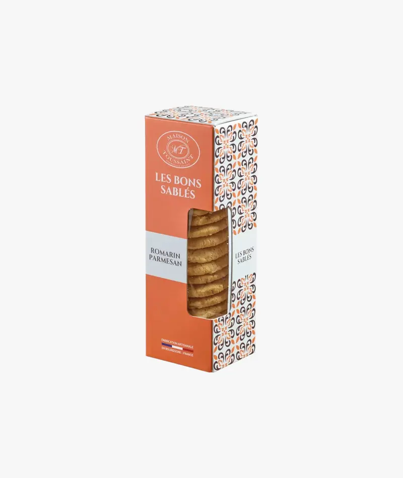 Les bons sablés romarin parmesan