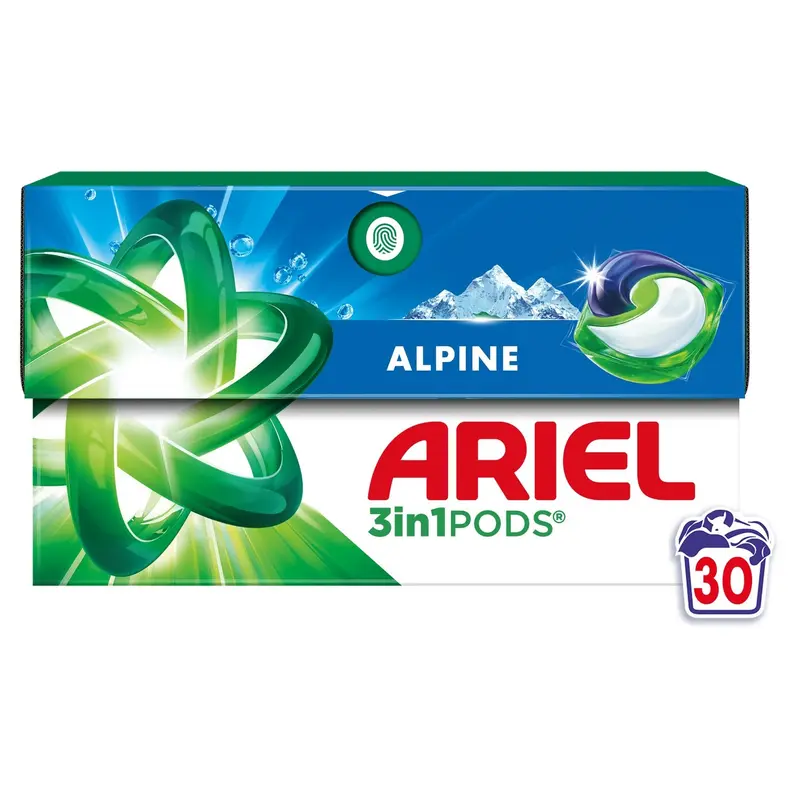 Lessive Capsules Alpine 3en1 ARIEL