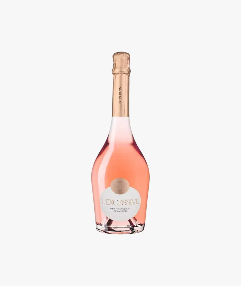 L'Excessive rosé - effervescent sans alcool