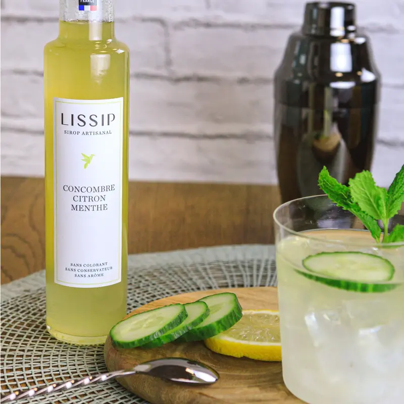 Lissip – Cucumber | Lemon | Mint Syrup