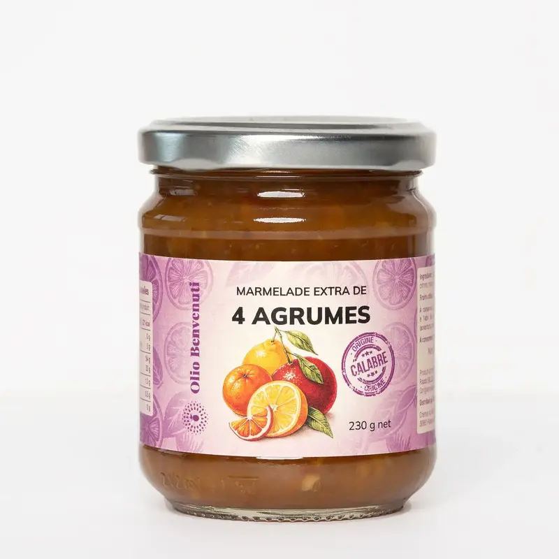 Marmelade de 4 agrumes