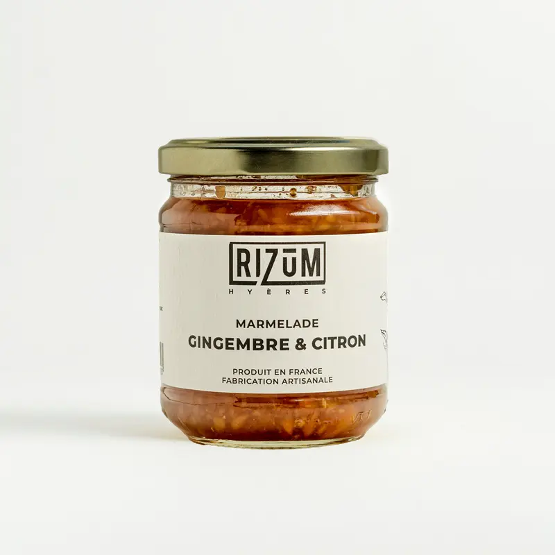 Marmelade de gingembre & citron