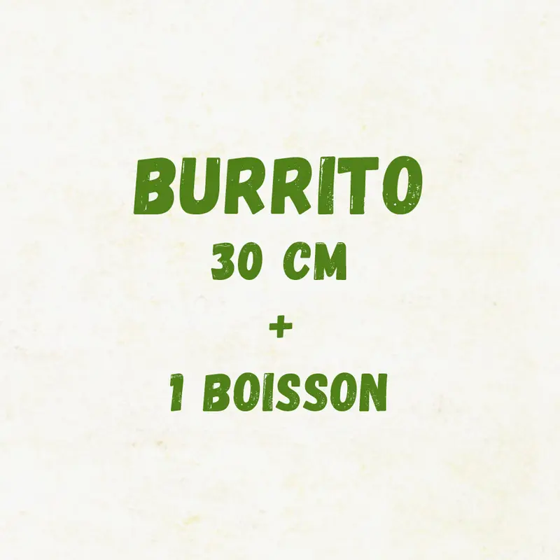 MENU YUCATAN BURRITO