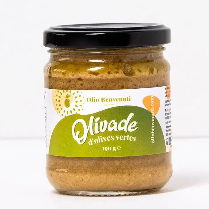 Olivade d'olives vertes