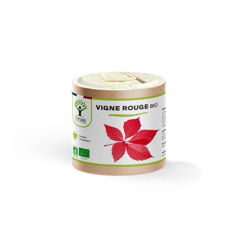 Organic Red Vine Leaf Capsules