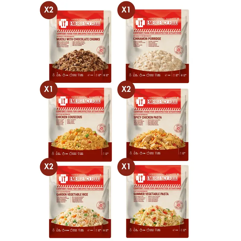 Pack 72H - Essentiel