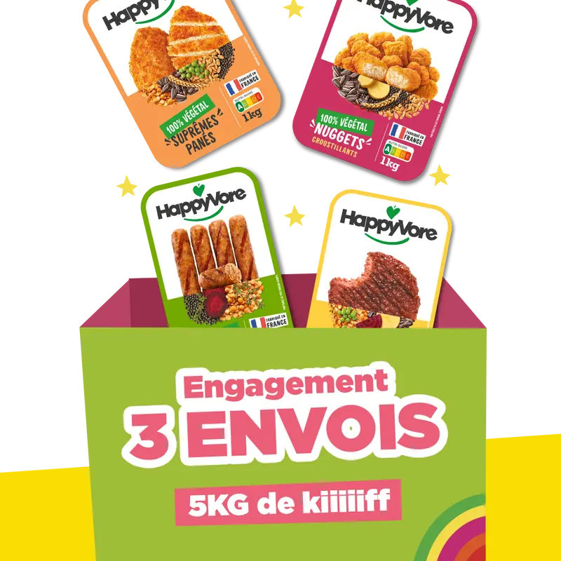 Pack Miam - 3 envois