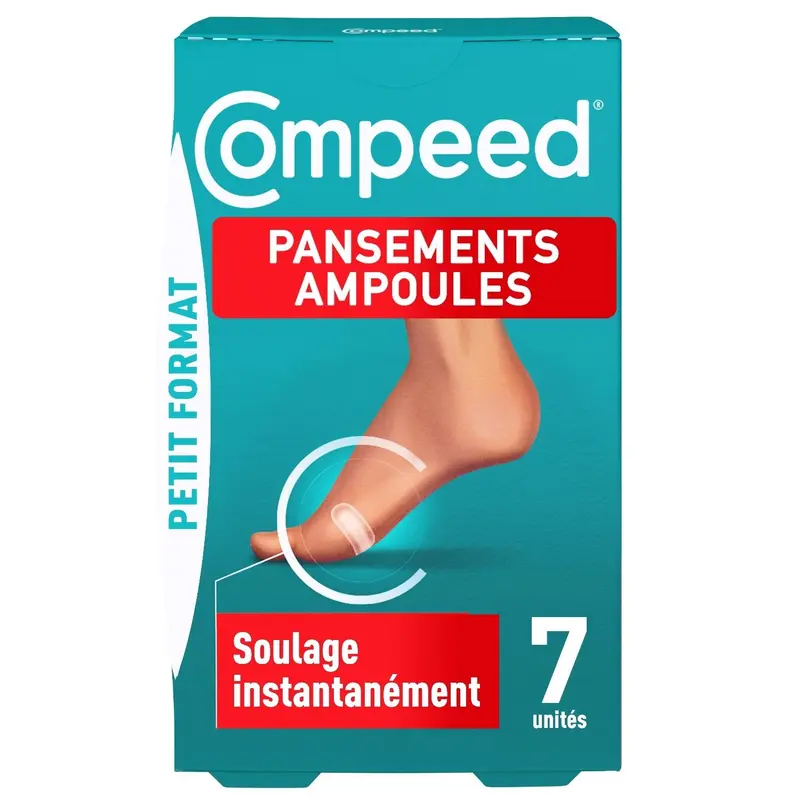 Pansements Ampoules Hydrocolloïde Petite Taille COMPEED