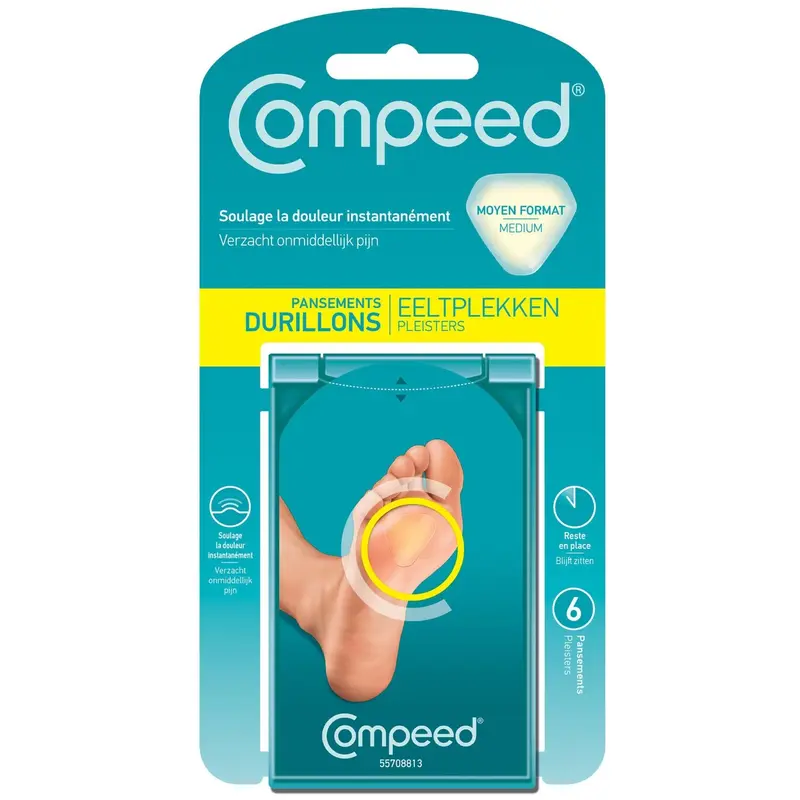 Pansements Durillons Moyen Format COMPEED