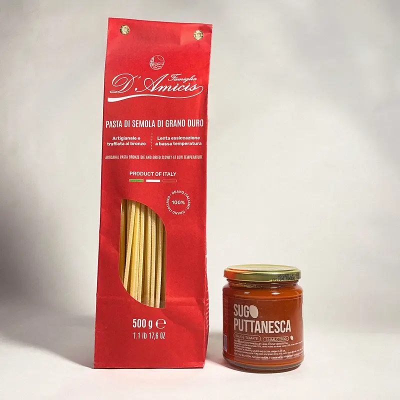 Pasta Troccoli - Sugo Puttanesca