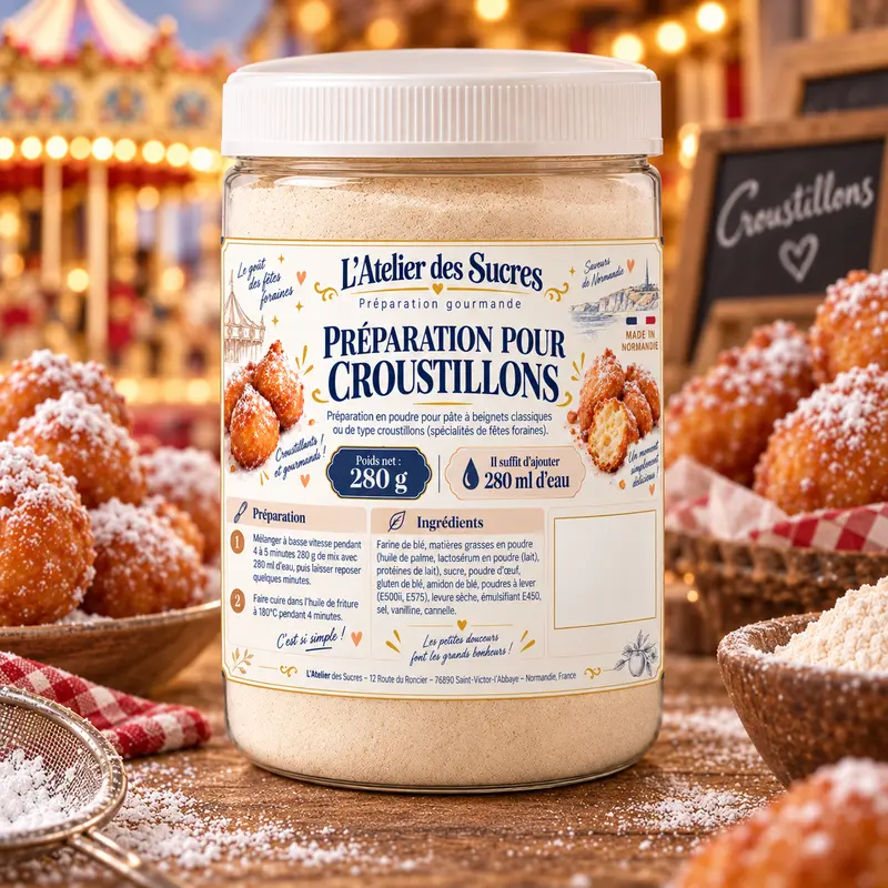 Préparation pour Croustillons