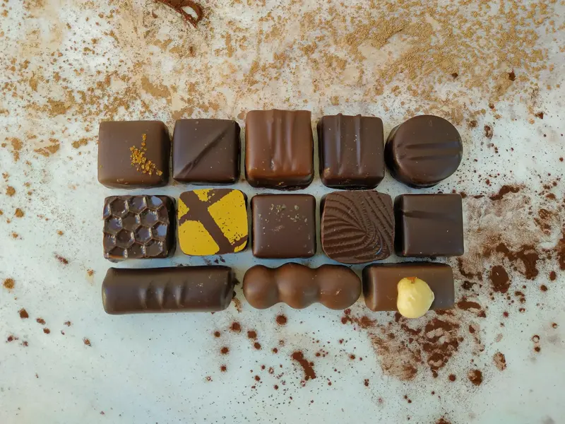 Sachet de chocolats fourrés