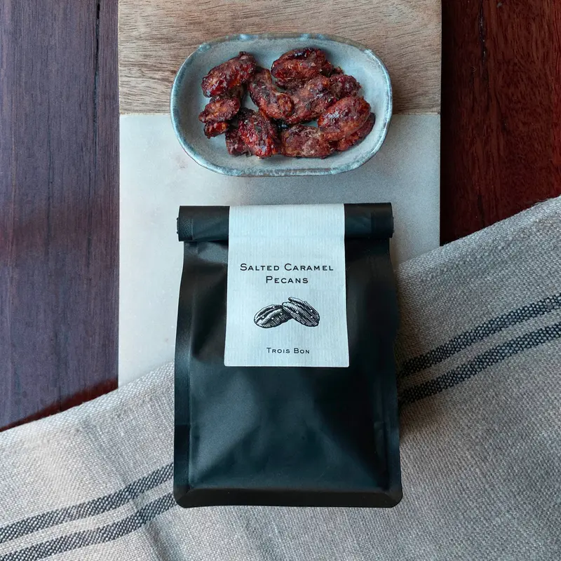 Salted Caramel Pecans