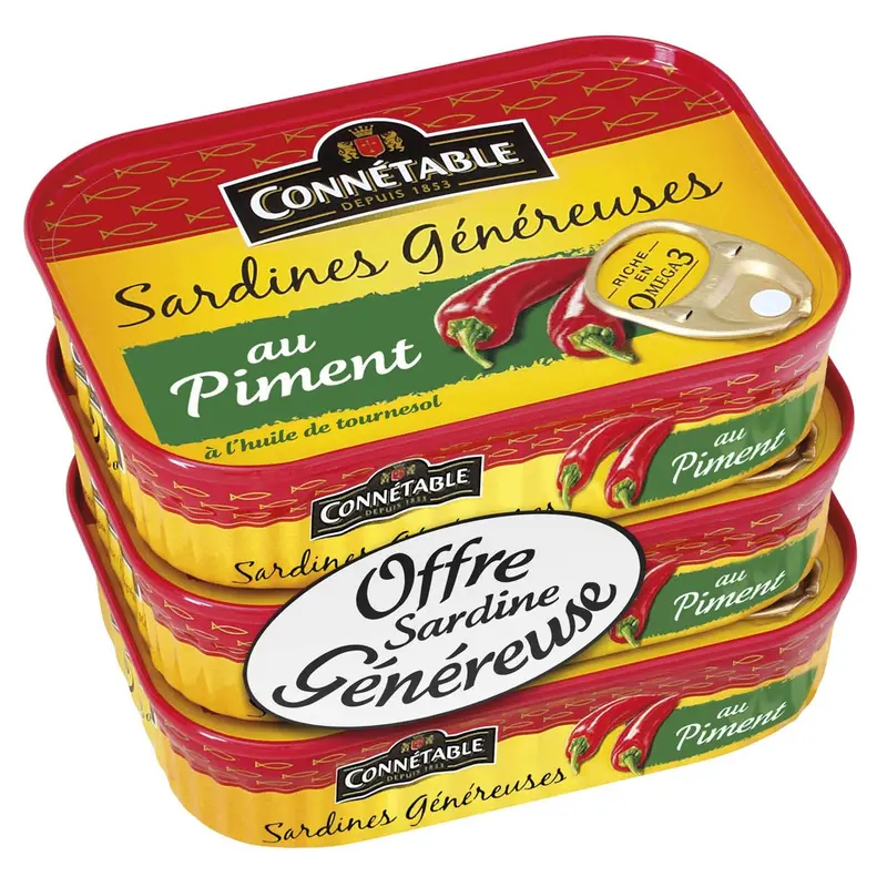 Sardines au Piment CONNETABLE