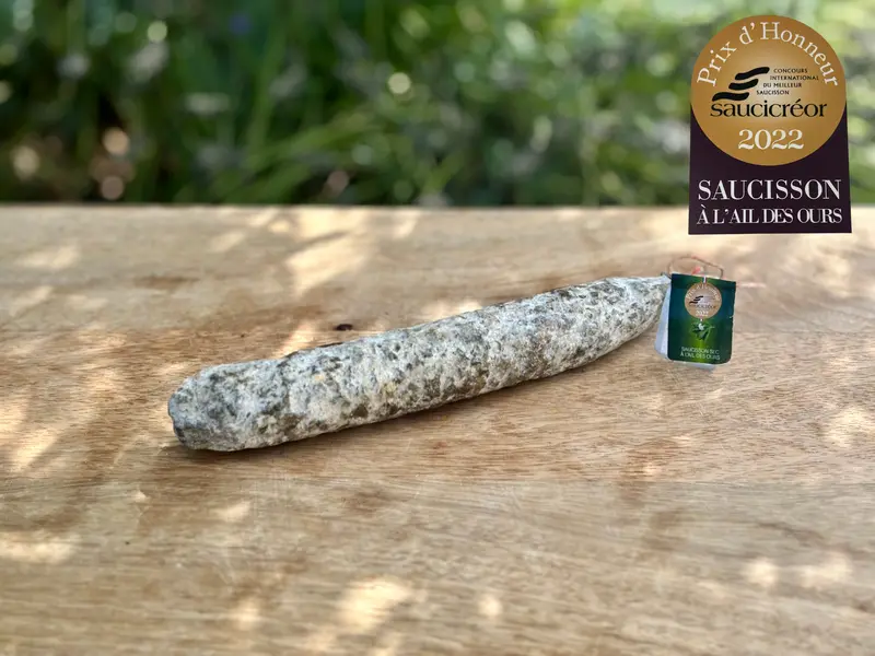Saucisson à l'Ail des Ours