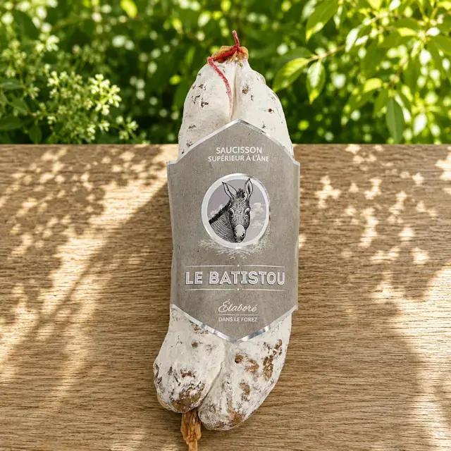 Saucisson Artisanal à l'Âne