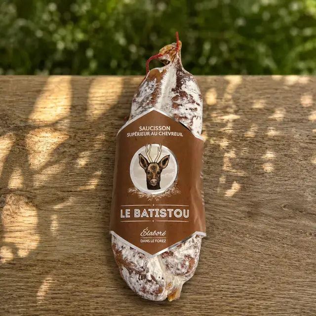 Saucisson Artisanal au Chevreuil