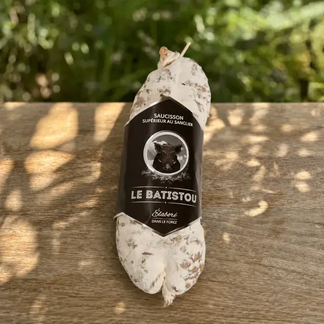 Saucisson Artisanal au Sanglier