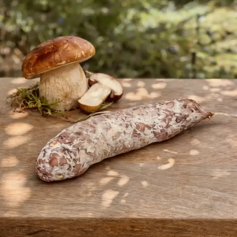 Saucisson cèpe