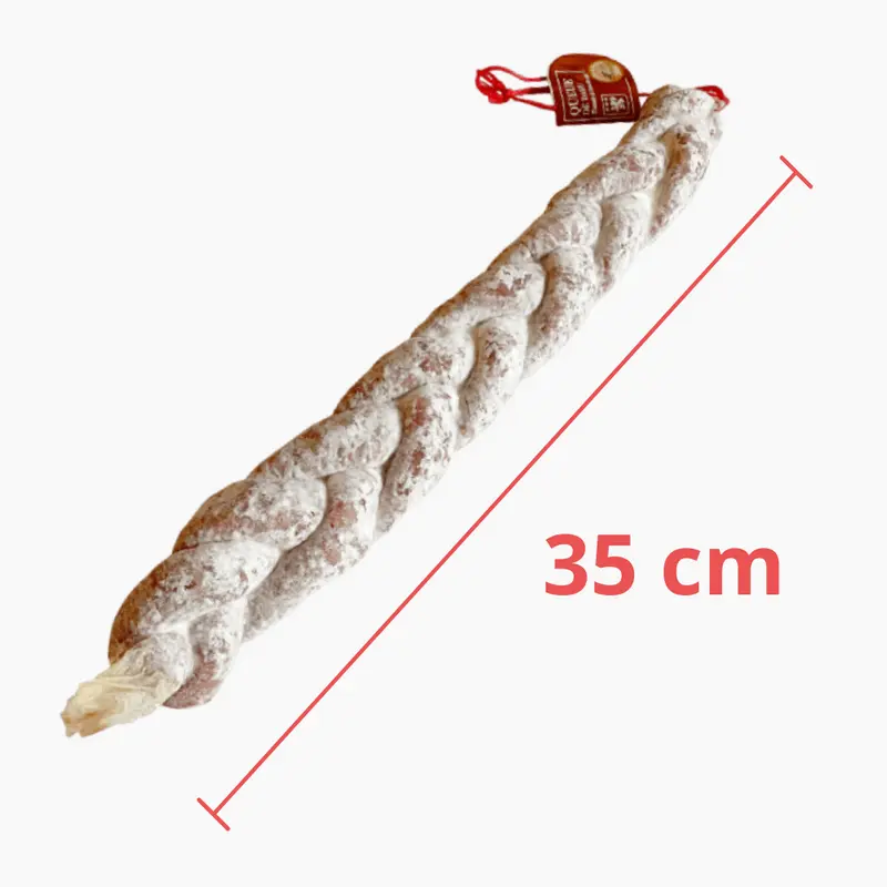 Saucisson tressé (taille 35cm)