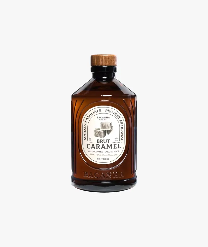 Sirop brut de caramel bio