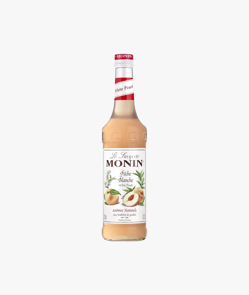 Sirop de pêche blanche