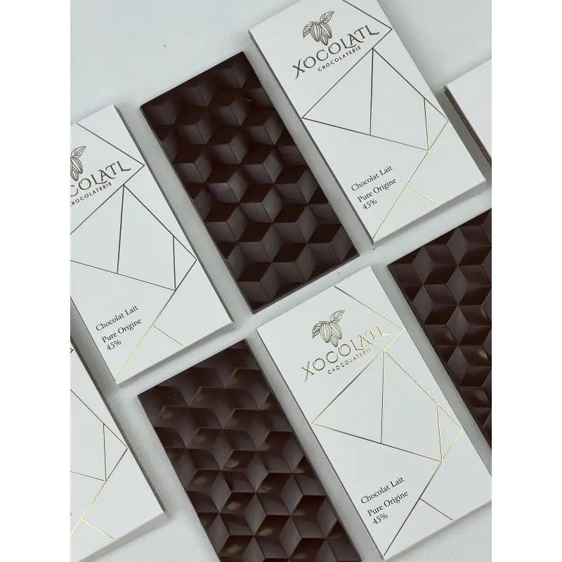 Tablette chocolat au lait 45%