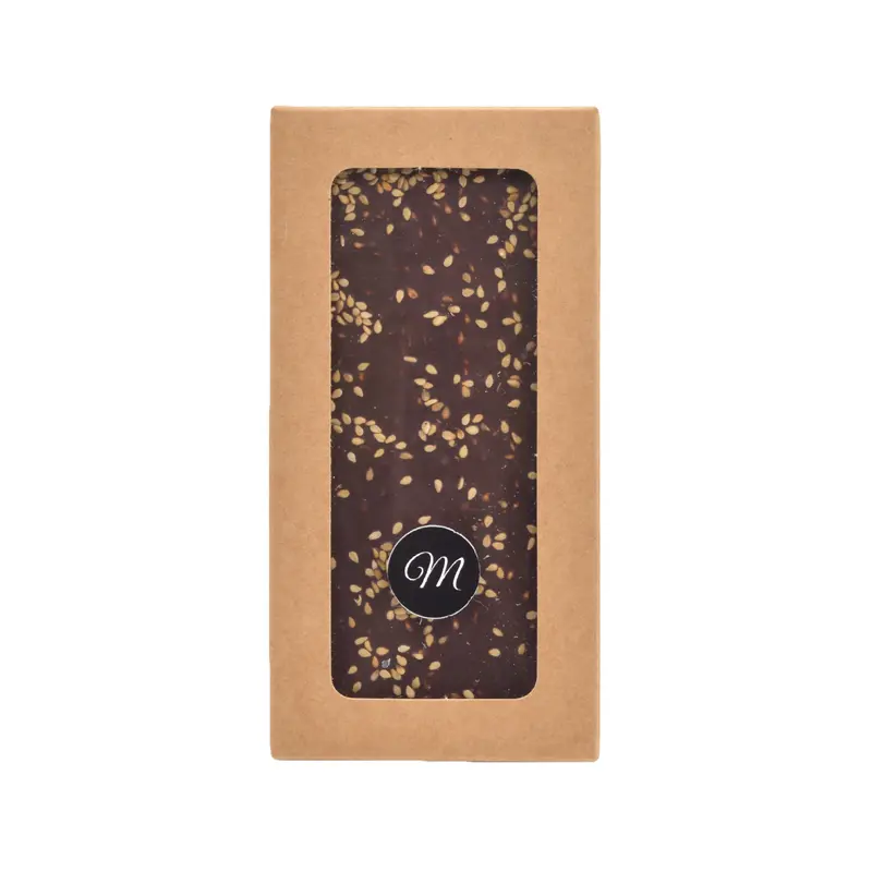 Tablette Chocolat Noir & Sésame