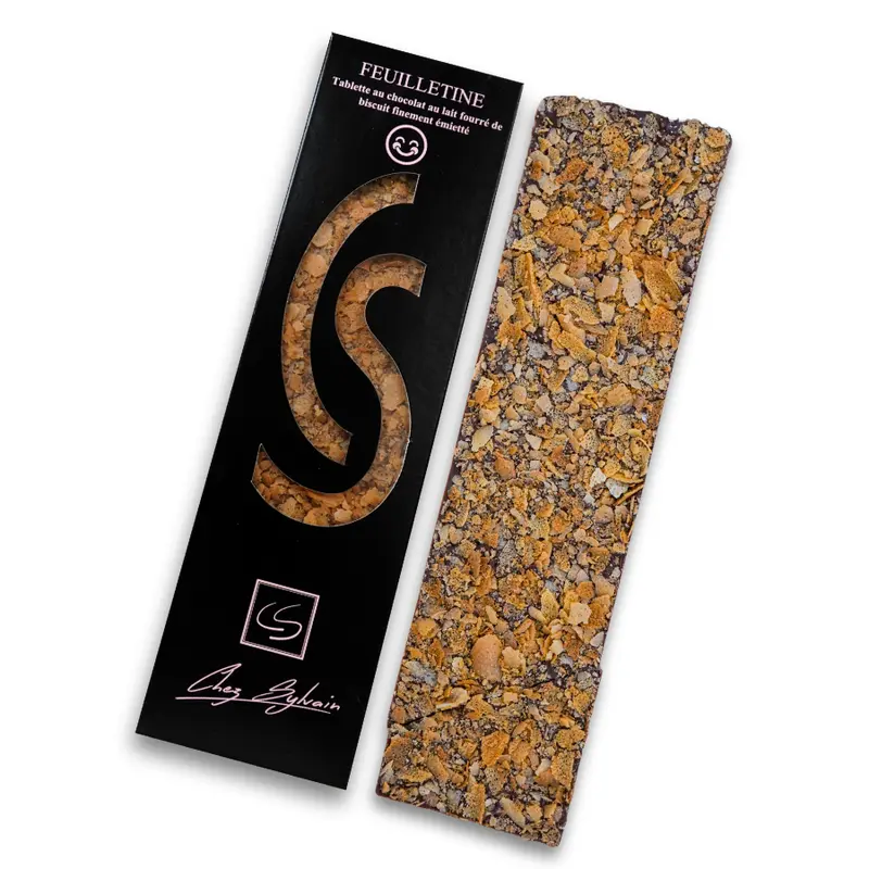 Tablette de Chocolat Feuilletine