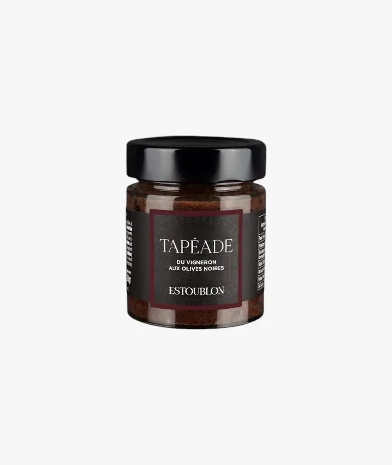 Tapéade noire du vigneron