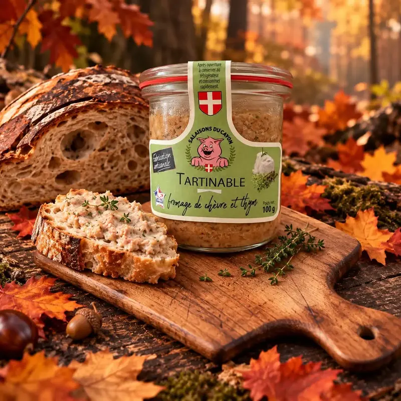 Tartinable chèvre & thym 100 g