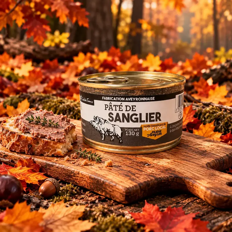 Terrine artisanale sanglier