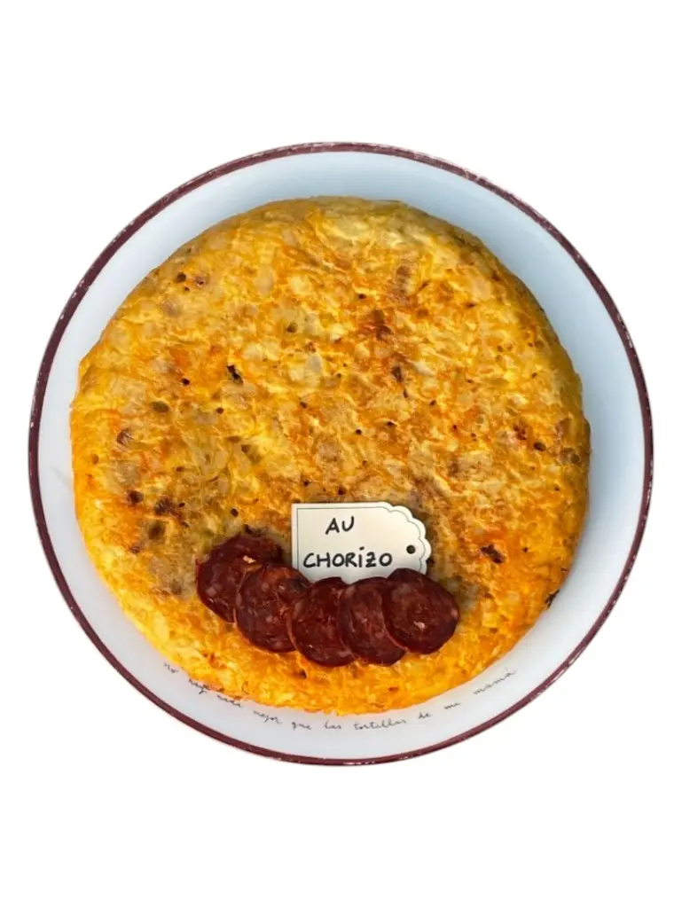 Tortilla au chorizo