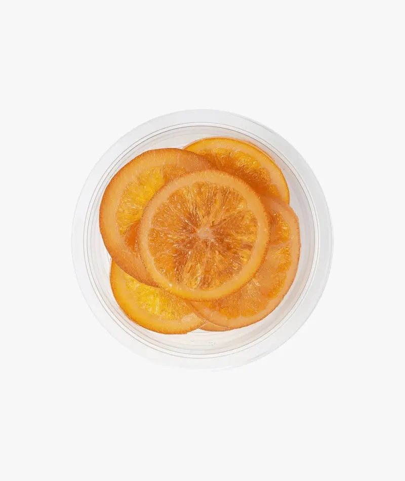 Tranches d'orange confites