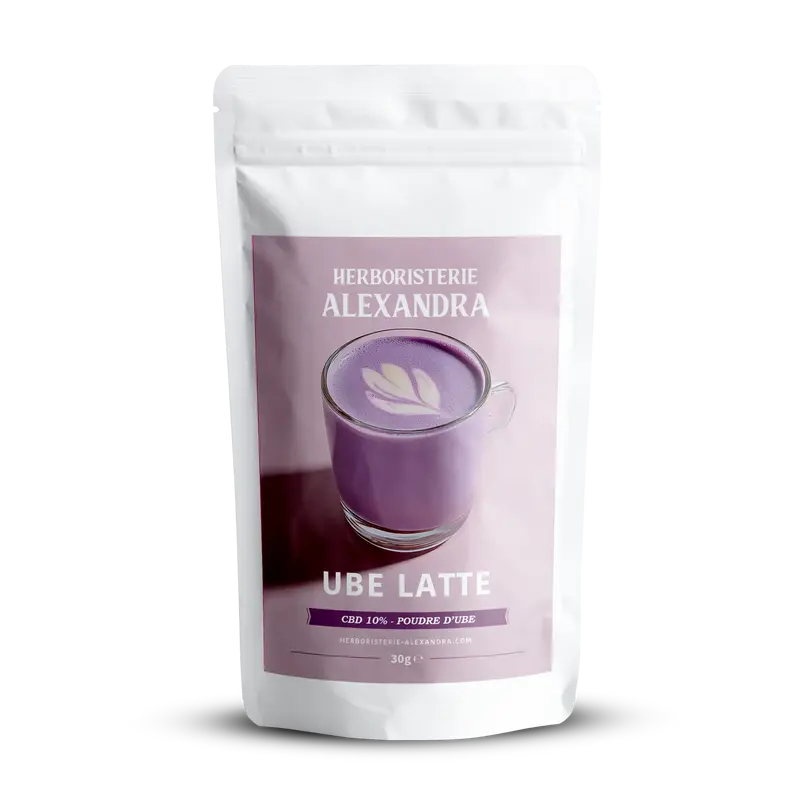 Ube Latte CBD