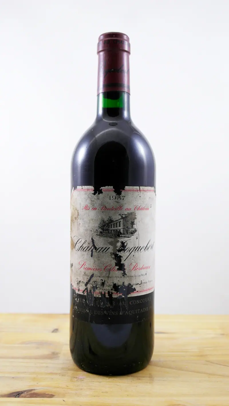 Vin Année 1987 Château de Roquebert
