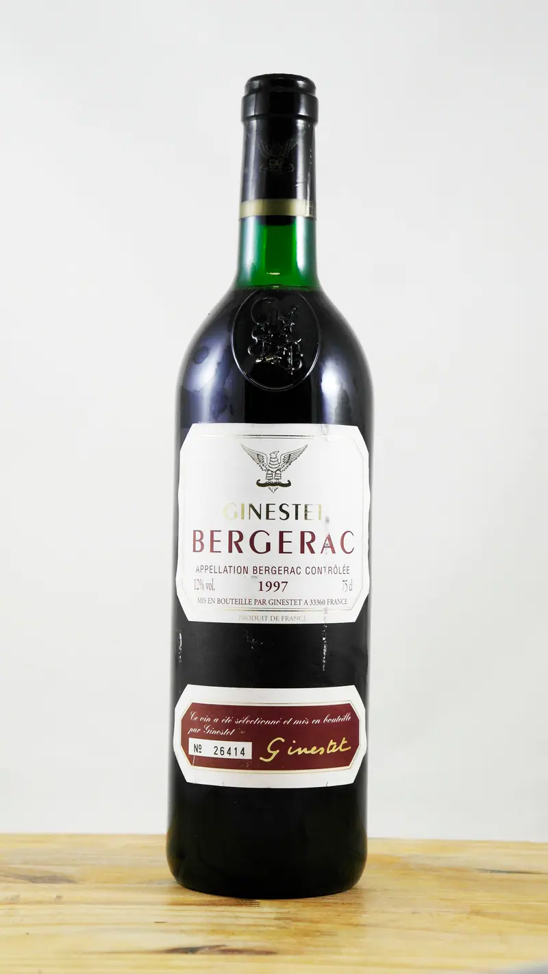 Vin Année 1997 Ginestet