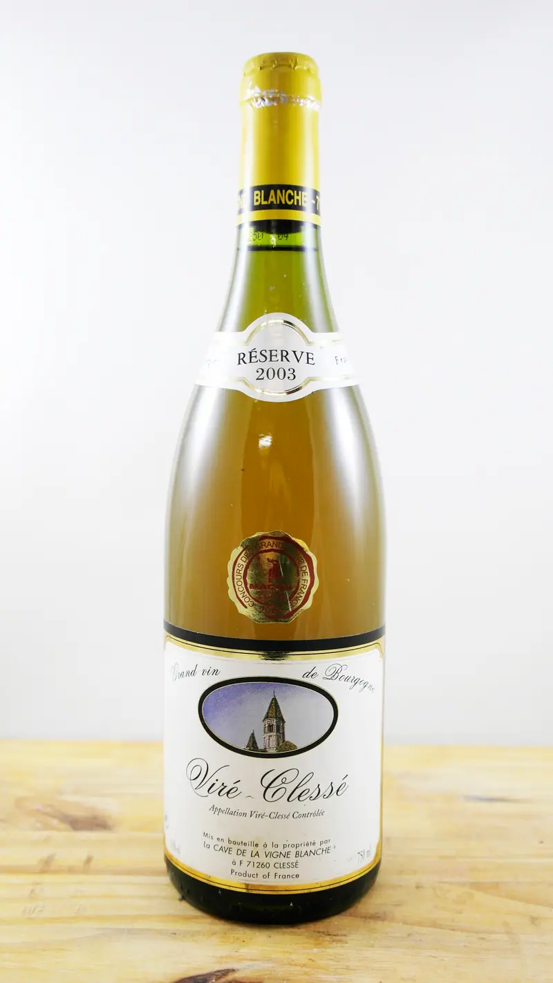 Vin Année 2003 Viré Clessé