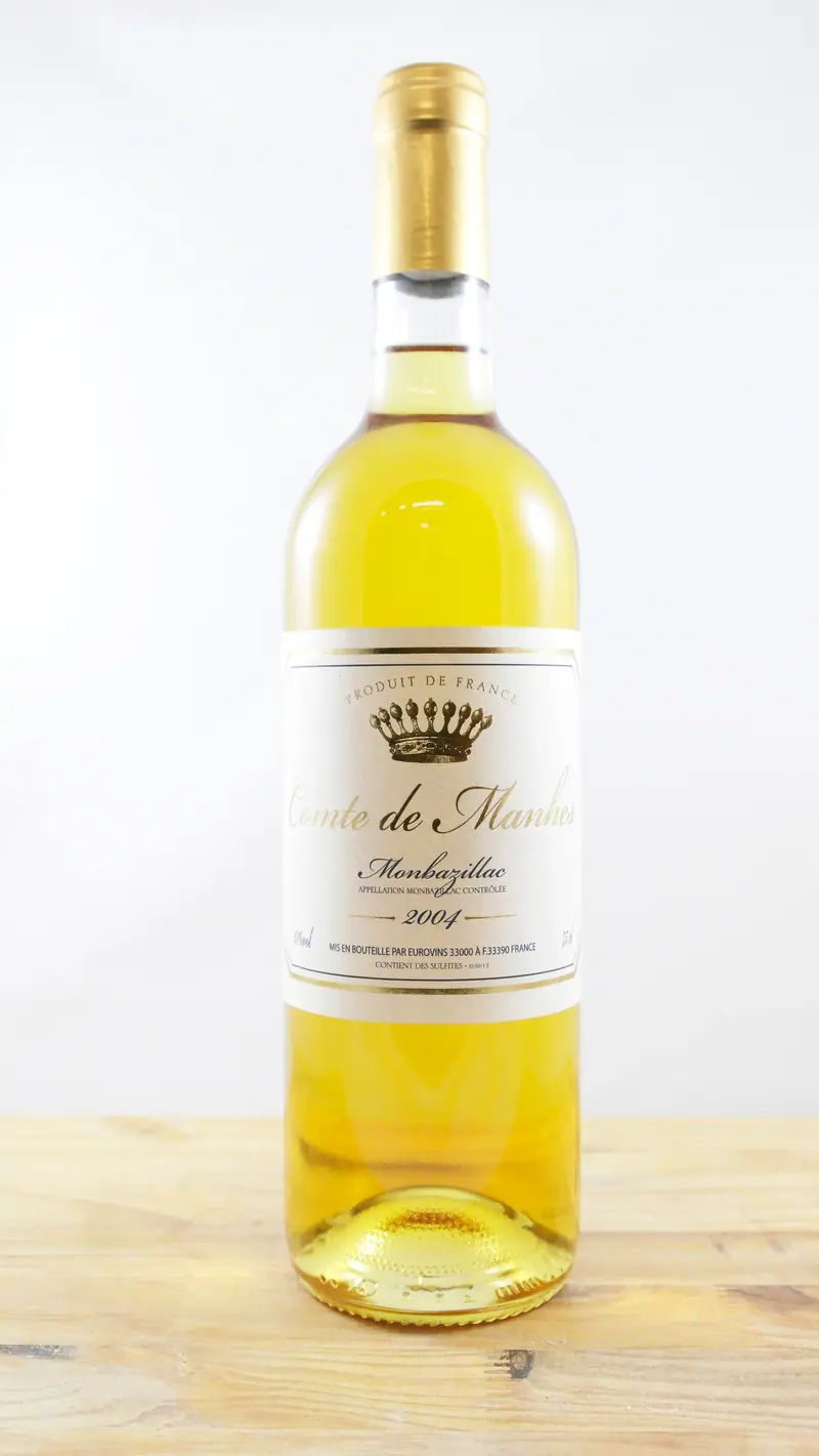 Vin Année 2004 Comte de Manhes