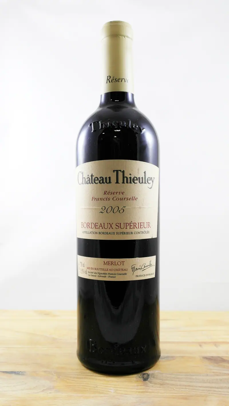 Vin Année 2005 Château Thieuley