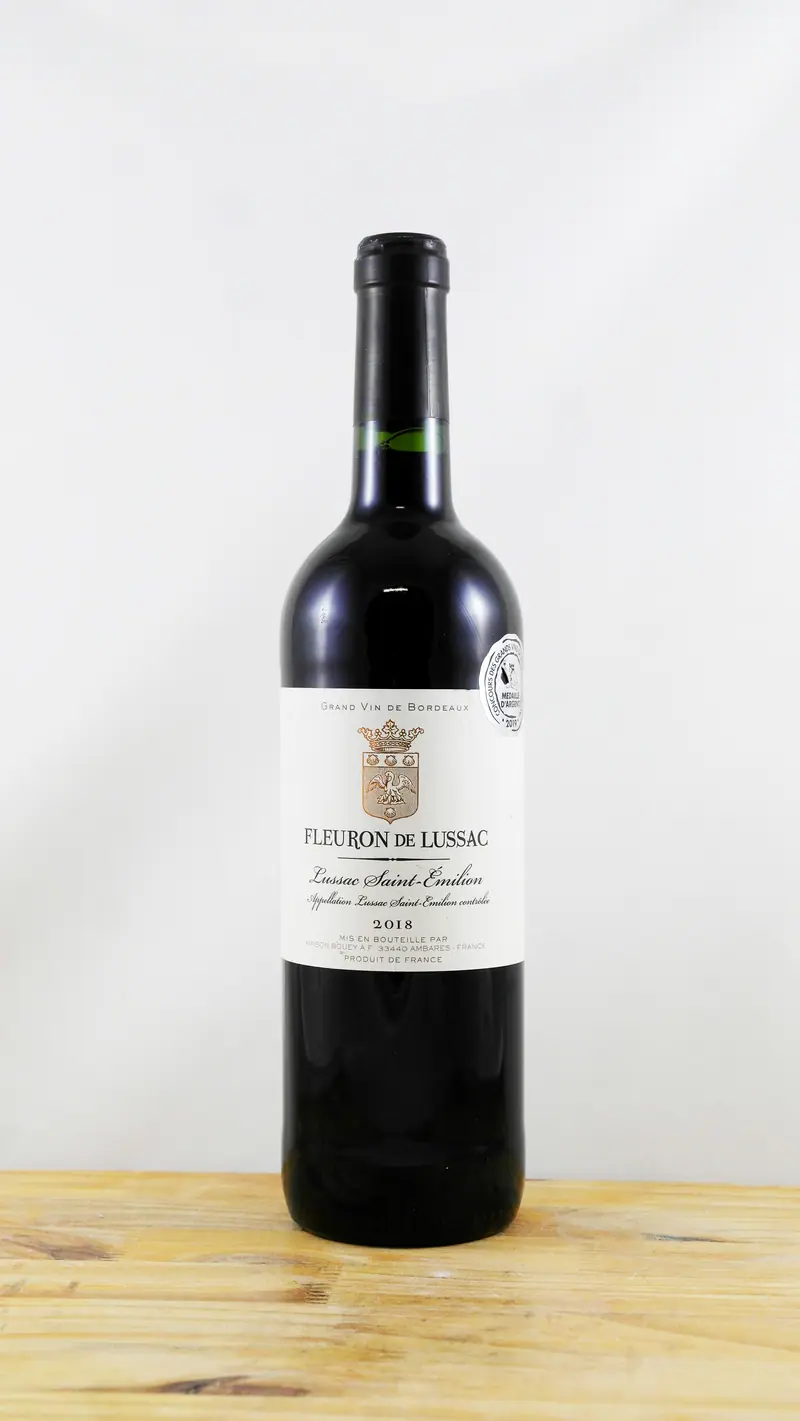 Vin Année 2018 Fleuron De Lussac