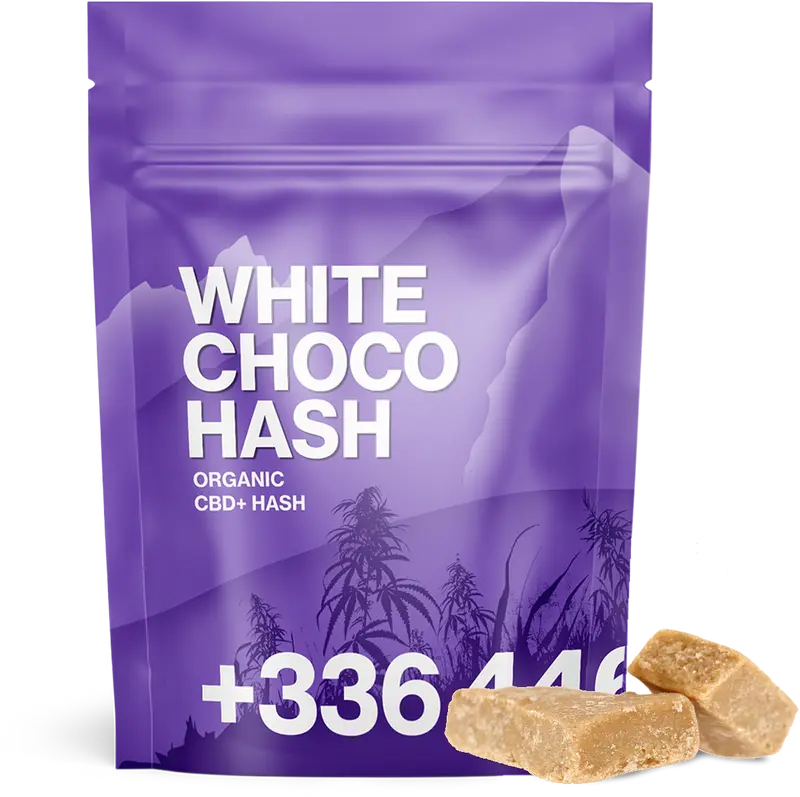 White Choco Hash - Résine CBD+ 🐮