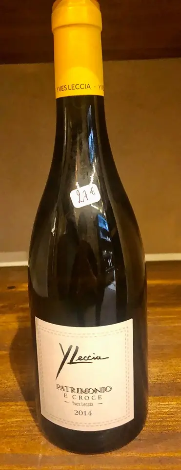 YVES LECCIA E Croce - blanc 2014
